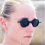 lunettes de soleil rondes