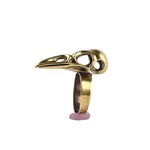 bague crane de corbeau