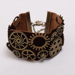 bracelet cuir steampunk