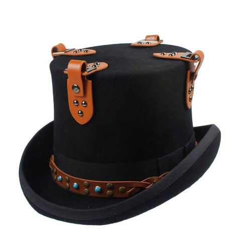 chapeau haut de forme steampunk
