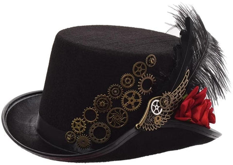 chapeau steampunk engrenage