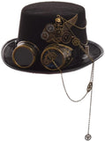 chapeau steampunk engrenages