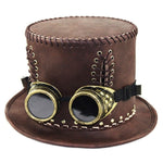 chapeau steampunk lunettes