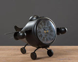 horloge miniature avion