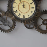 horloge steampunk géante