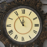 horloge murale steampunk engrenage