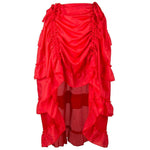 jupe vintage rouge