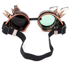 goggles steampunk marron