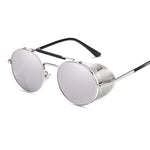 lunettes soleil steampunk blanches