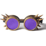 lunettes steampunk violette