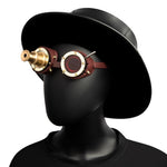 lunettes cuir steampunk