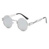 lunettes soleil vintage argenté