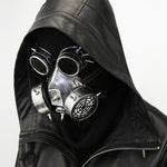 masque à gaz gris steampunk