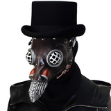 masque corbeau steampunk