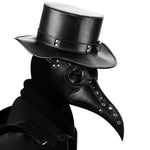 masque noir de la peste