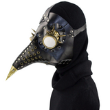 masque noir peste steampunk