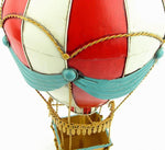 montgolfière miniature rouge