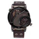 montre steampunk double cadran