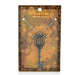 pendentif clé engrenage steampunk