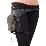 sacoche steampunk jambe