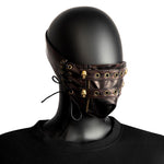 masque cuir steampunk