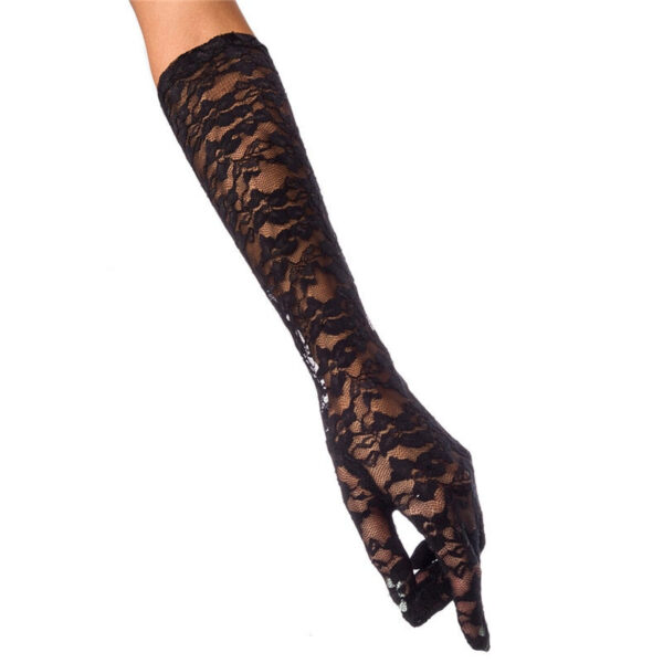 gants long dentelle