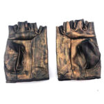 mitaines steampunk cuir