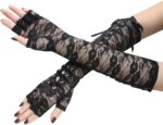 gant long noir gothique