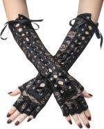 gants long noir