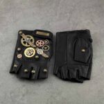 mitaines steampunk engrenages