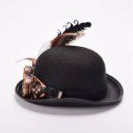 chapeau steampunk avec accessoires