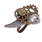 bague steampunk engrenage