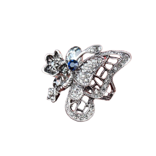 bague aile papillon