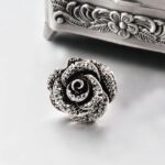 bague victorienne fleur