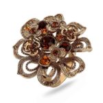 bague rose doré