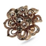 bague rose vintage