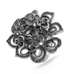 bague rose ancienne