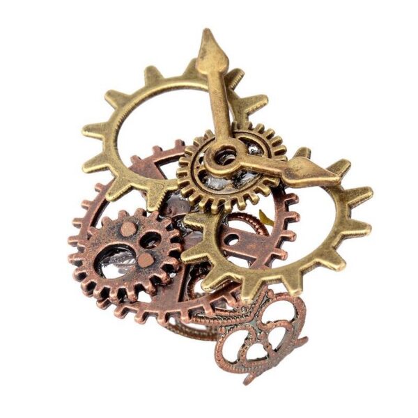 bague steampunk engrenages