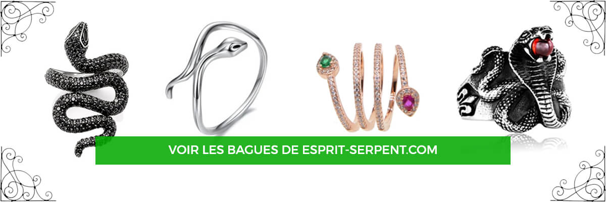 Bagues Serpent