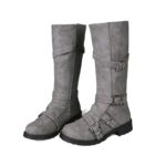 bottes steampunk grises