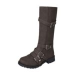 bottes gothique marrons