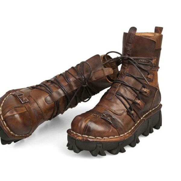 bottes cuir