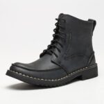 bottes steampunk noires
