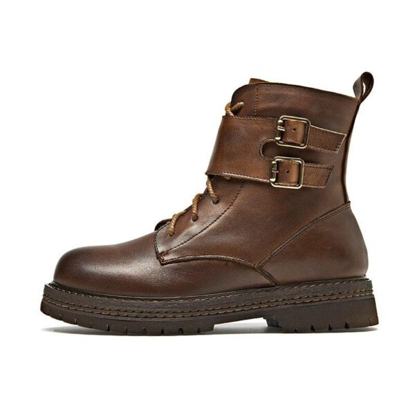 bottes victoriennes marrons
