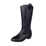 bottes victoriennes noires