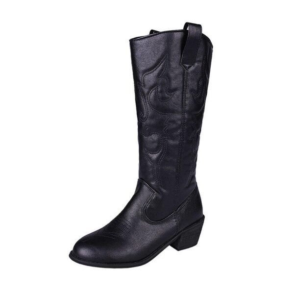 bottes victoriennes noires