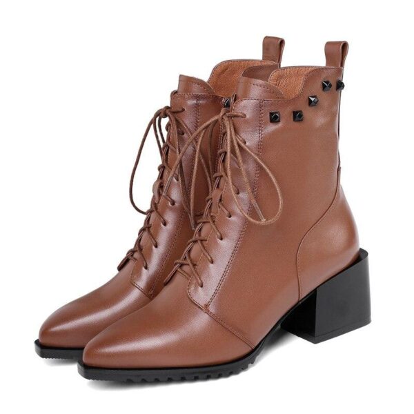 bottes victoriennes cuir