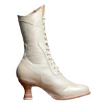 bottines steampunk blanche