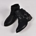 bottines vintage noires
