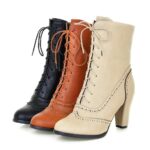 bottines vintage victoriennes